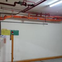 地下室B1顶板配管并制作地下室厕所排水